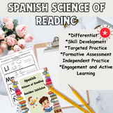 Science of Reading Spanish Letras Iniciales Fonetica y esc