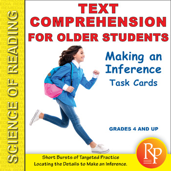 Preview of Science of Reading: Text Comprehension for Older Students Making an Inference