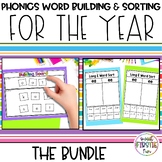 Science of Reading Word Building and Word Sorts for the Ye