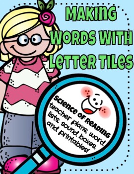 Preview of Science of Reading | Word Mapping | Making Words w/ letter tiles & sound boxes 