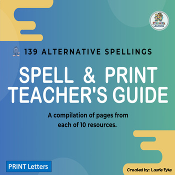 Preview of Science of Reading aligned 139 Alternative Spellings Teacher’s Guide & Word List