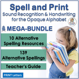 Spelling Activities and Printing Practice - Science of Rea
