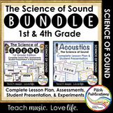 Science of Sound: BUNDLE for 1st grade unit and 4th grade unit