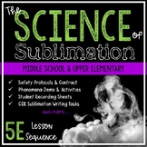 Science of Sublimation - Middle School STEM - Dry Ice Lab 