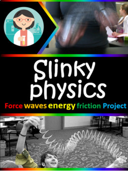 Preview of Research slinky, springs, mechanical waves: Videos, tracker files and guide