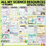 Science resources growing bundle- English and Spanish