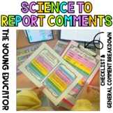 Science to Report Writing