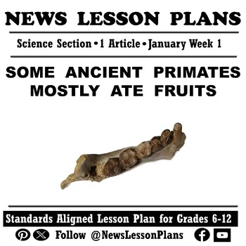 Preview of Science_ Some Ancient Primates Mostly Ate Fruits_Current Events Reading_2024