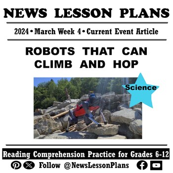 Preview of Science_Robots that Can Climb and Hop_Current Events Reading Comprehension_2024