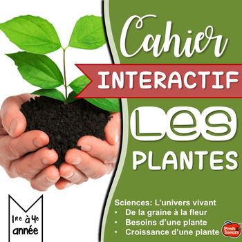 Preview of Le printemps: Le Cycle de vie des plantes // Cahier Interactif FRENCH Spring