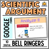 Scientific Argument CER Digital Bell Ringers 