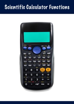 Preview of Scientific Calculator Function Reference A0 HQ Poster