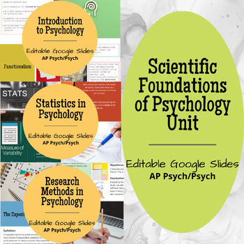 Preview of Scientific Foundations of Psychology - Lectures and Guided Notes!