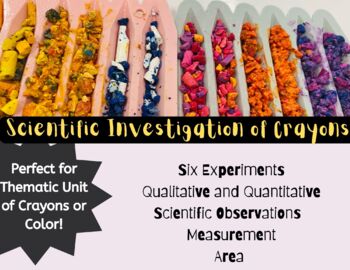 Preview of Scientific Investigation of Color and Crayons: Experimenting with Crayons