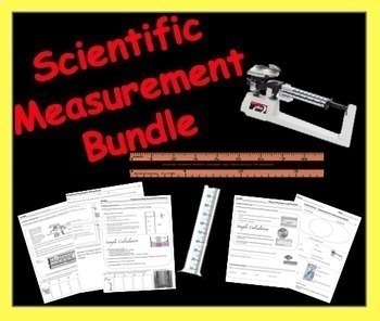 Preview of Scientific Measurement Bundle (Ruler, Graduated Cylinder & Triple Beam Balance)