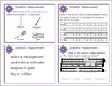 Scientific Measurement Task Cards for Middle and High School