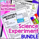 Easy Science Experiments BUNDLE - 3rd 4th 5th Grade Scient
