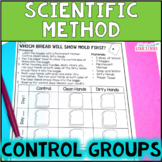 Scientific Method Activity - Control Group and Experimenta