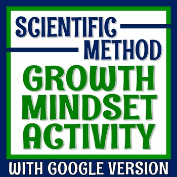 Preview of Scientific Method Activity How the Growth Mindset Applies in Science
