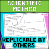 Scientific Method Activity - Nature of Science Experiments
