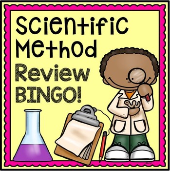 Preview of Scientific Method Activity Review Game, Bingo Science