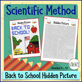 Scientific Method Back to School Color By Number