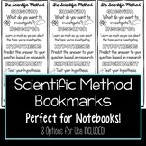 Scientific Method Interactive Bookmarks