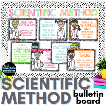 Preview of Scientific Method Bulletin Board for 2nd, 3rd, 4th, 5th Grades - Science Kids
