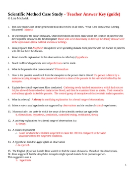methods of science lesson 3 case study answer key