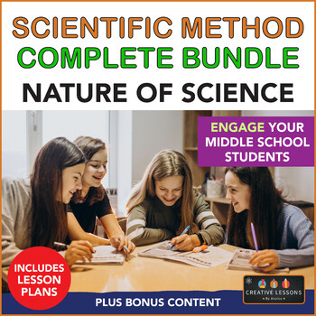 Preview of Scientific Method Complete Bundle with Lesson Plans | Nature of Science