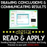 Scientific Method: Conclusions & Results DIGITAL Read and Apply 
