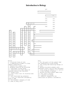 Scientific Method Crossword Puzzle by grubbmcc | TpT