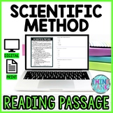 Scientific Method DIGITAL Reading Passage and Questions - 
