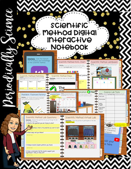 Preview of Scientific Method Digital Interactive Notebook Elementary- Hyperdoc