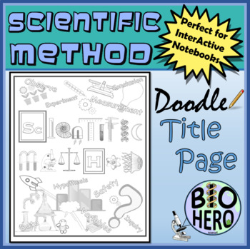 Preview of Scientific Method Doodle Title Page