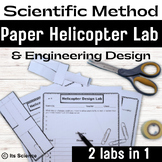 Scientific Method & Engineering Design Lab: Paper Helicopter