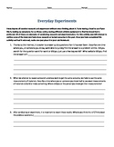 Scientific Method - Everyday Experiments