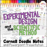 Scientific Method Experimental Design Doodle Notes | Middl