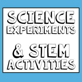 Preview of Scientific Method Experiments Bundle