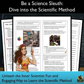 Preview of Scientific Method Exploration: Hands-On Stations for High School Science!