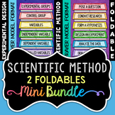 Scientific Method Foldables - Minibundle - Includes 2 Foldables