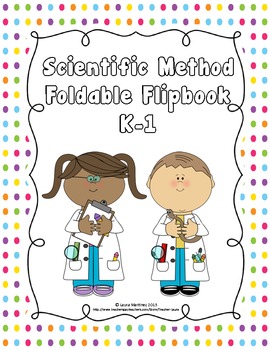 Preview of Scientific Method Foldable Book K-1