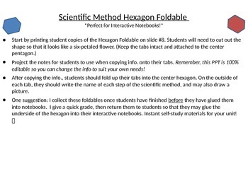 Preview of Scientific Method Foldable - Perfect for Interactive Notebooks!