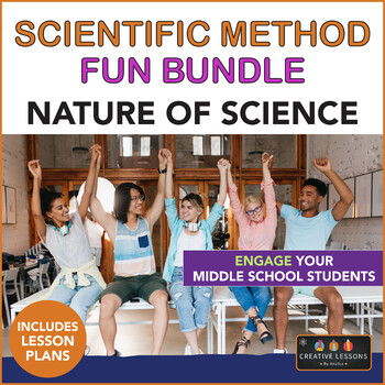 Preview of Scientific Method Fun Bundle with Lesson Plans | Nature of Science