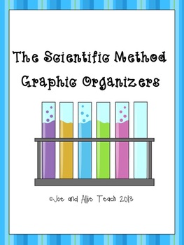 Preview of Scientific Method Graphic Organizers - Elementary School Science