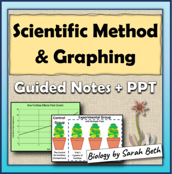 Preview of Scientific Method and Graphing Notes and PowerPoints - Guided Notes + PPT