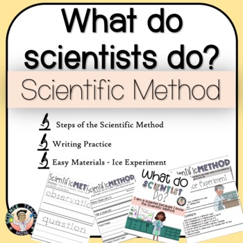 Preview of Scientific Method Hands-On Experiment for Kindergarten, First & Second Grade