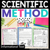 Scientific Method Informational Text, Activities, and Assessments