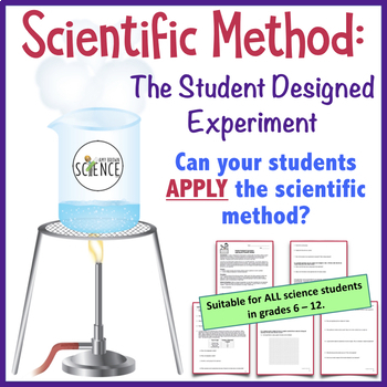 Preview of Scientific Method Lab Student Designed Experiment