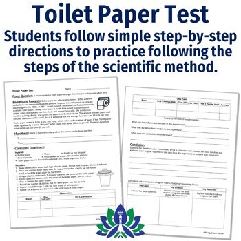 scientific method toilet paper lab